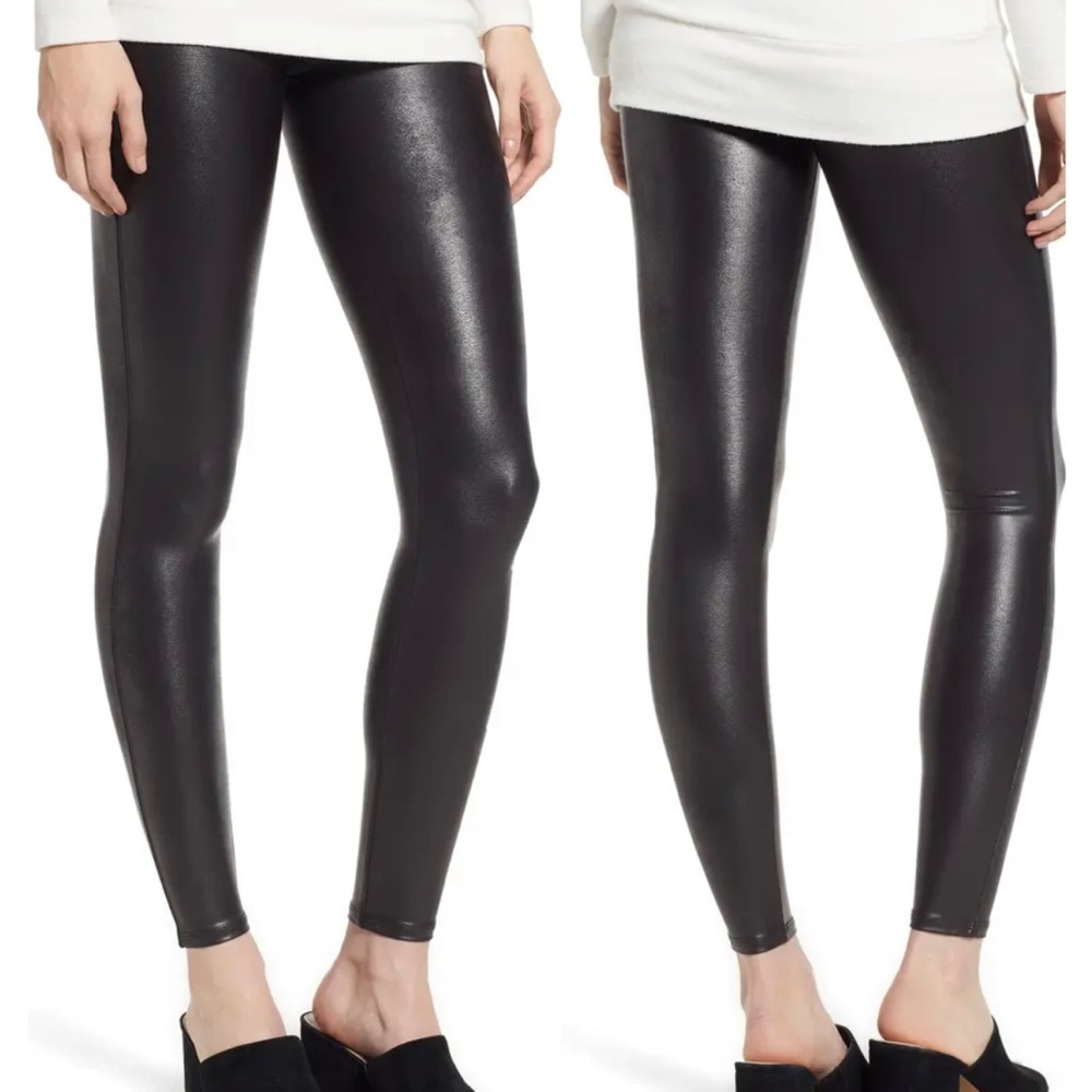 Spanx Faux Leather Leggings